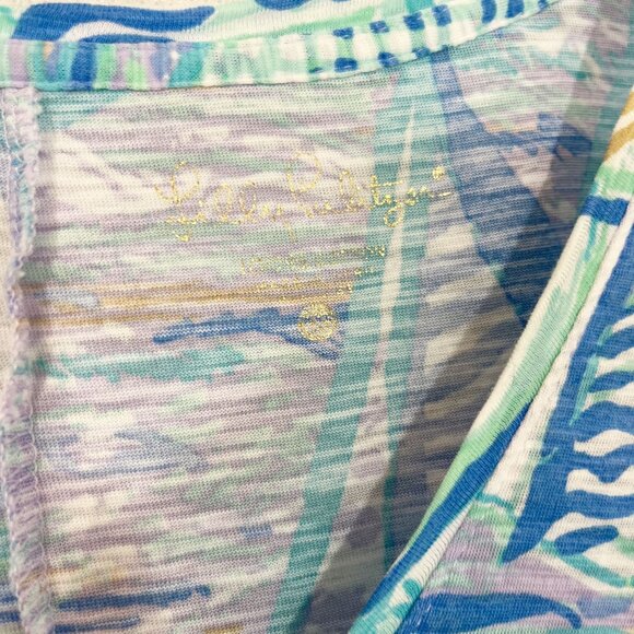 Lilly Pulitzer Jessica Dress in Aboat Time Sailboat Blue Print - Size XXS - Picture 4 of 7